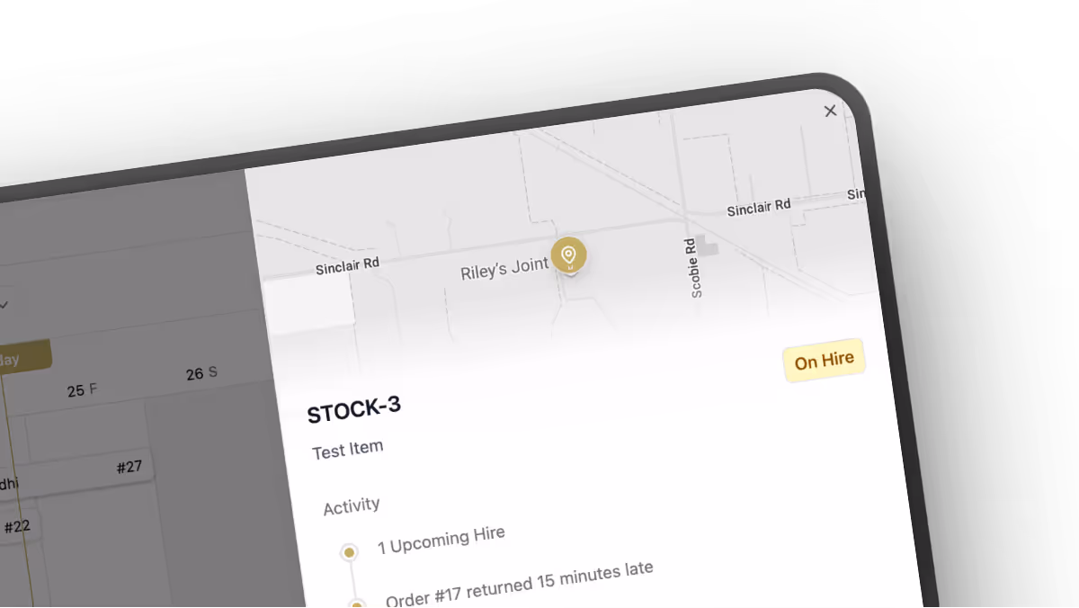 Lockii back-office dashboard for managing ski hire operations